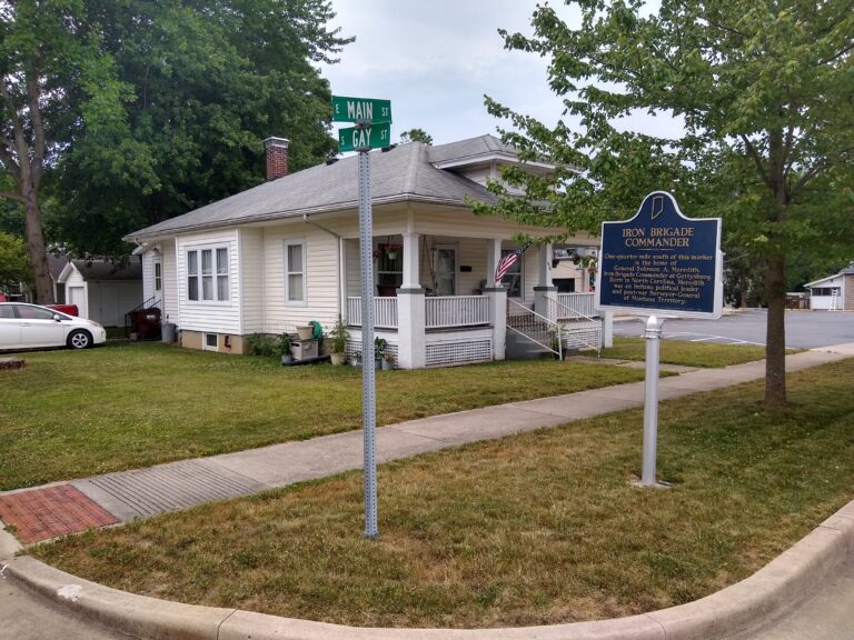 Historical Marker: Iron Brigade Commander