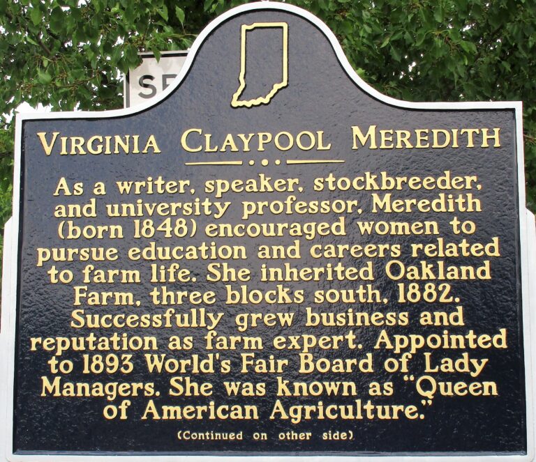 Historical Marker: Virginia Claypool Meredith